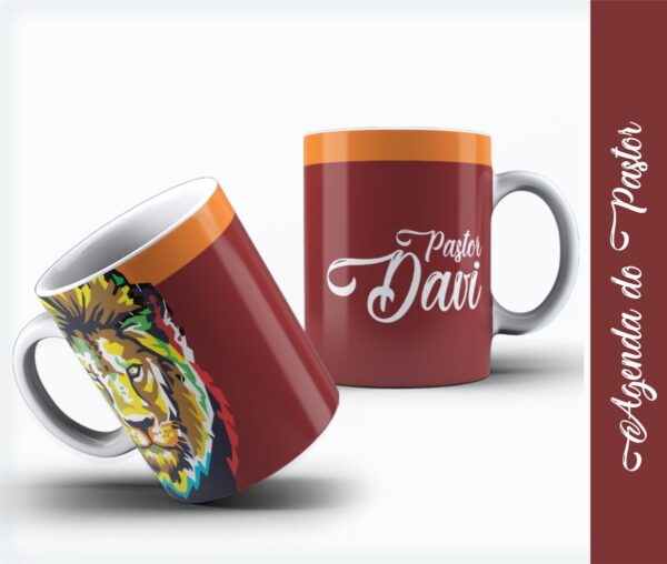 Arte Digital Caneca Pastor 06 - Arquivo Digital