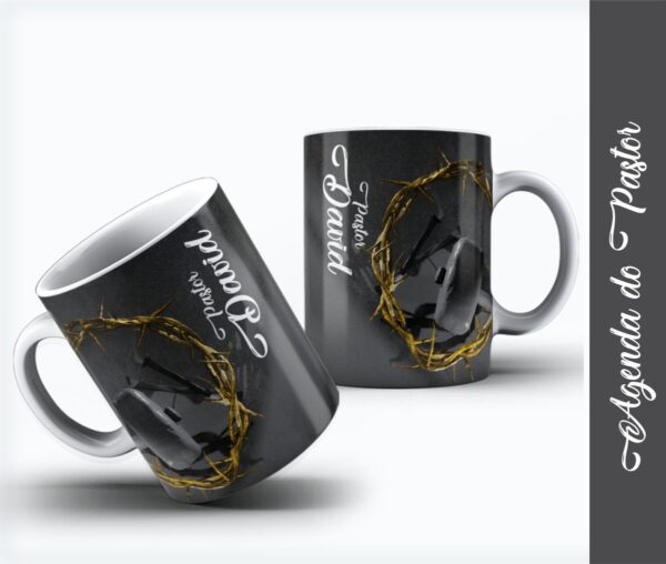 Arte Digital Caneca Pastor 07 - Arquivo Digital