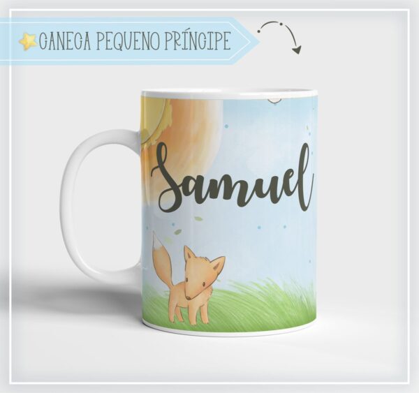 Arte Digital Caneca Pequeno Príncipe - Arquivo Digital