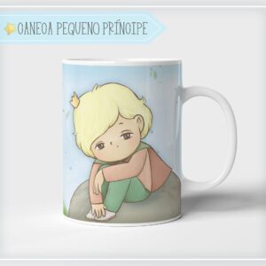 Arte Digital Caneca Pequeno Príncipe - Arquivo Digital