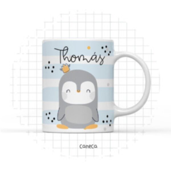 Arte Digital Caneca Pinguim - Arquivo Digital