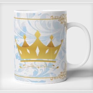 arte digital caneca realeza menino arquivo digital arquivo digital
