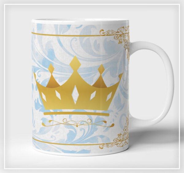 Arte Digital Caneca Realeza Menino - Arquivo Digital