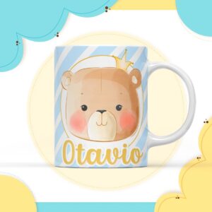 arte digital caneca ursinho principe arquivo digital arte digital caneca