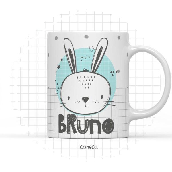 Arte Digital Coelho Escandinavo - Arquivo Digital