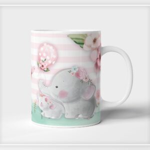 arte digital elefantinha para caneca arquivo digital caneca