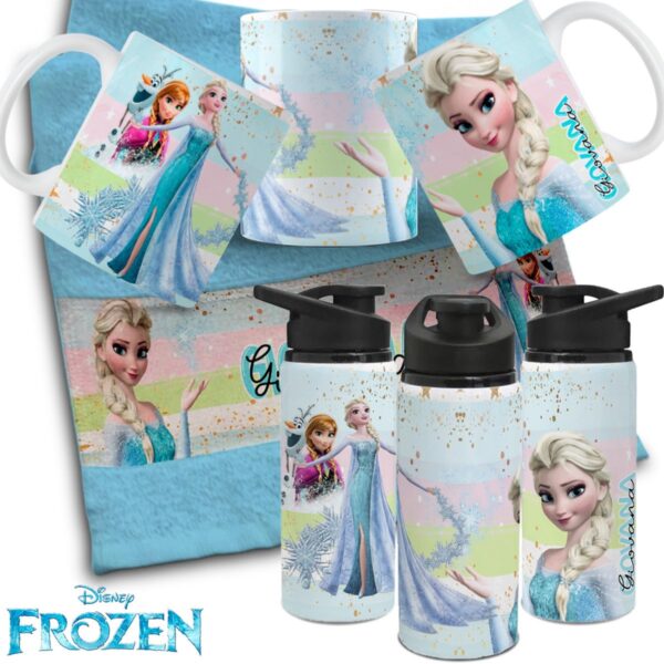 Arte Digital Personagens para Caneca, Toalhinha e Garrafinha