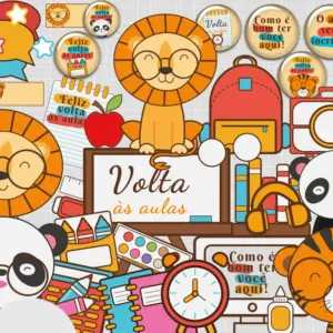 Arte Escolar Animal Em Png Decoracao E Diy 2