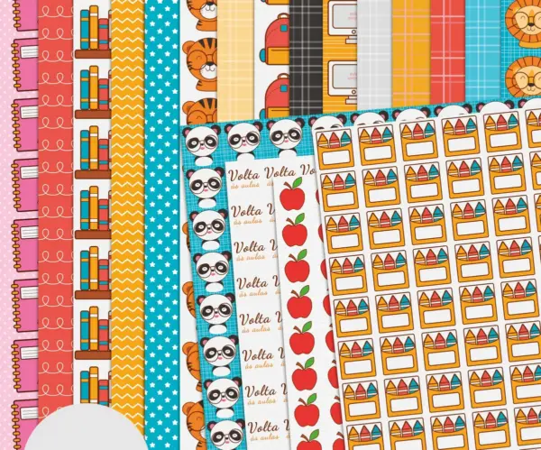 Arte Escolar Animal Em Png Decoracao E Diy
