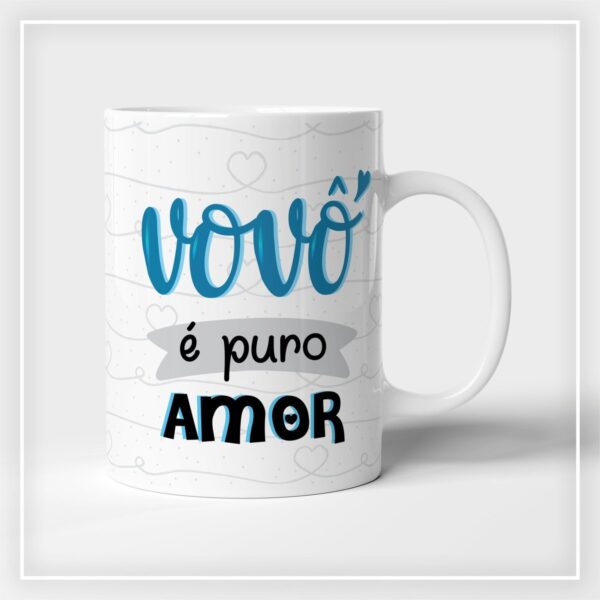 Arte para Canecas Dia dos Avós - Arquivo Digital - Imagem 4