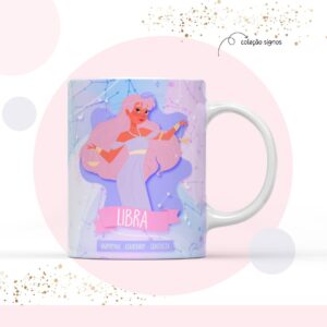 arte para sublimacao caneca signo libra arquivo digital arquivo digital