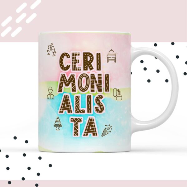 Arte para Xícara Cerimonialista - Arquivo Digital