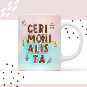 arte para xicara cerimonialista papelaria
