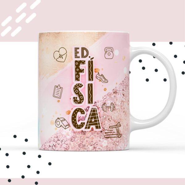 Arte para Xícara Ed. Física