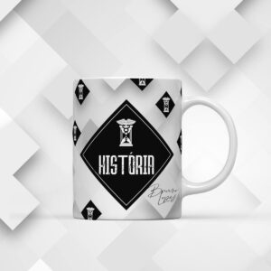 arte para xicara historia masculina papel e scrapbook