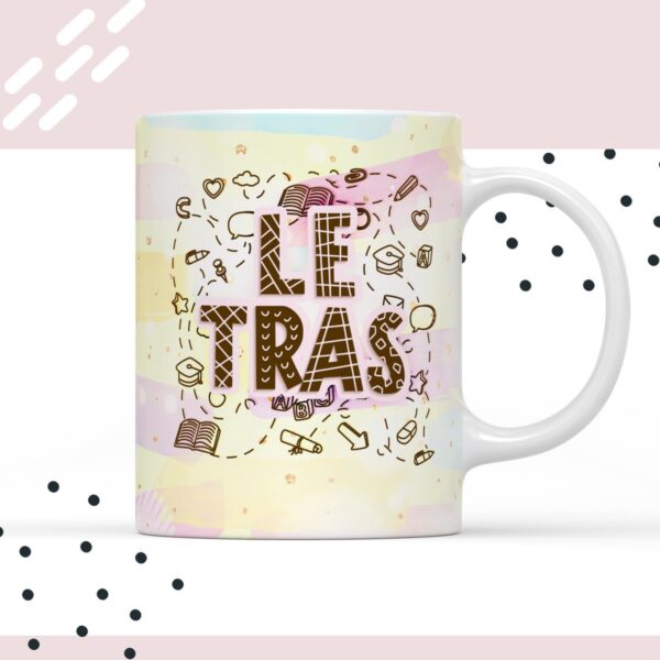 Arte para Xícara Letras