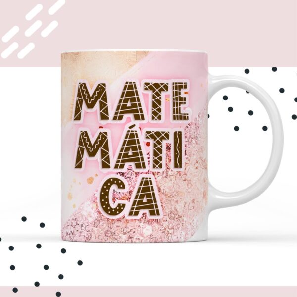 Arte para Xícara Matemática