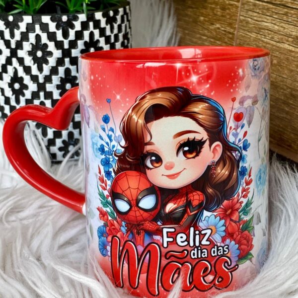 Artes Caneca Dia das Mães Heróis Vingadores Png + Cliparts