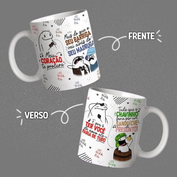Artes Caneca Dia Dos Namorados Flork Frases Casal Engraçadas