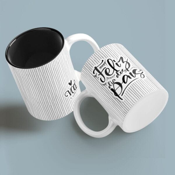 Artes Caneca Dia dos Pais das Galáxias Sublimação Frases - Imagem 7