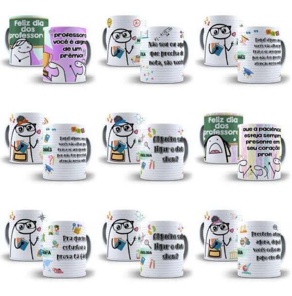 Artes Caneca Dia Dos Professores Flork 31 Arquivos Jpg Png