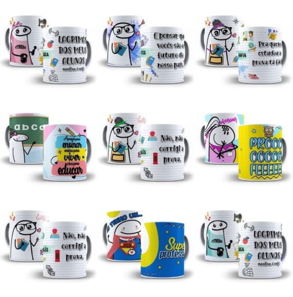 Artes Caneca Dia Dos Professores Flork 31 Arquivos Jpg Png