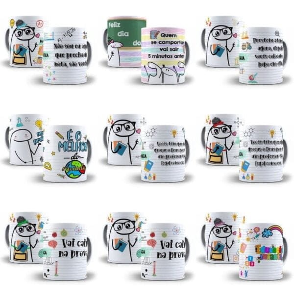 Artes Caneca Dia Dos Professores Flork 31 Arquivos Jpg Png