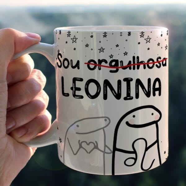 Artes Caneca Flork Signos Frases Engraçadas Sublimação