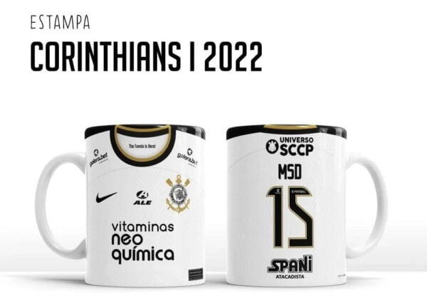 Artes Caneca Times Brasileiros Brasileirão 2022 Editáveis