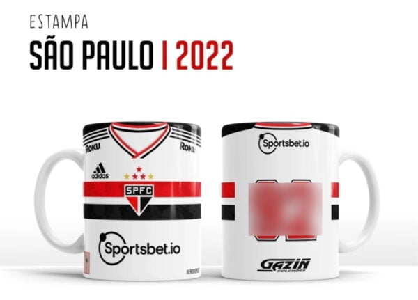 Artes Caneca Times Brasileiros Brasileirão 2022 Editáveis