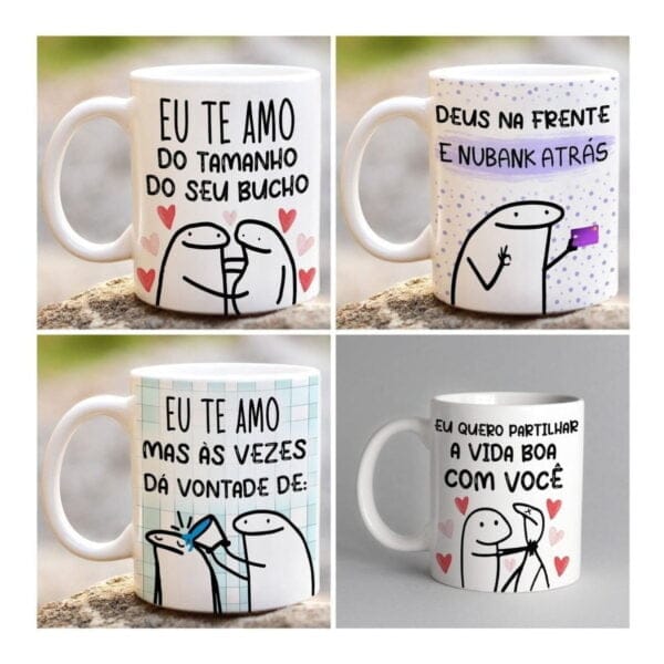 Artes Caneca Xícara Flork Frases Memes Divertidas Debochadas