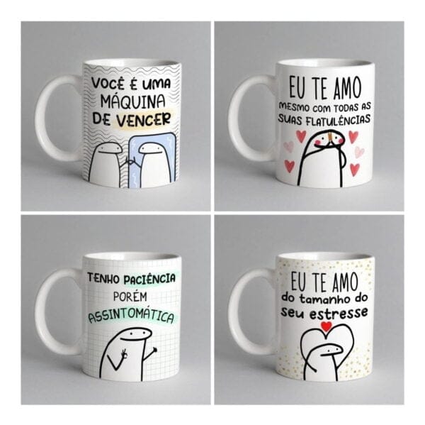 Artes Caneca Xícara Flork Frases Memes Divertidas Debochadas