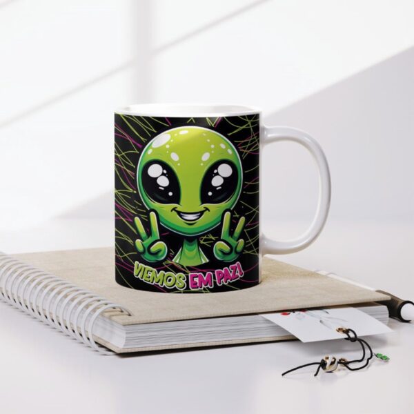 Artes Canecas Alienígenas - Png e Corel