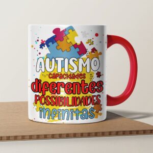 artes canecas autismo png e corel arte caneca