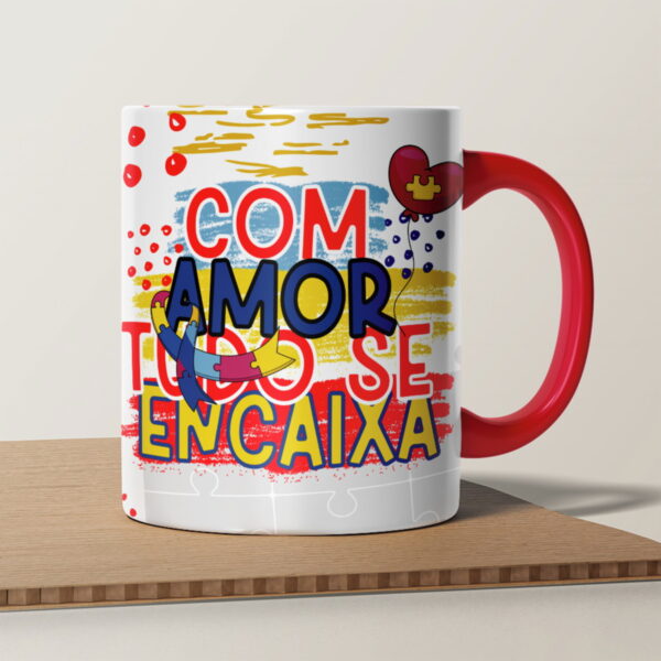 Artes Canecas Autismo - Png e Corel - Imagem 3