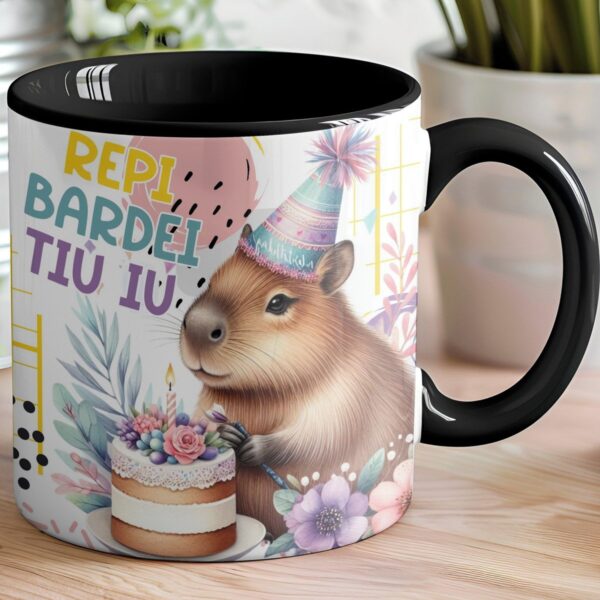 Artes Canecas Capivaras Birthiday - Png e Corel - Imagem 4