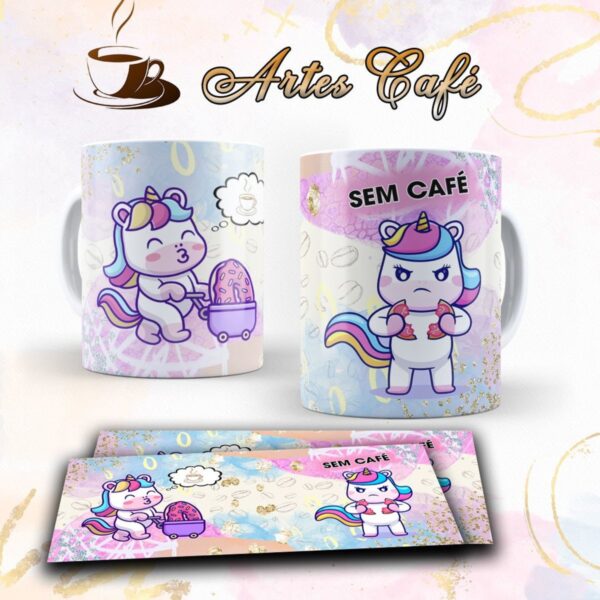 Artes Canecas com Café e sem Café - Arquivo Digital