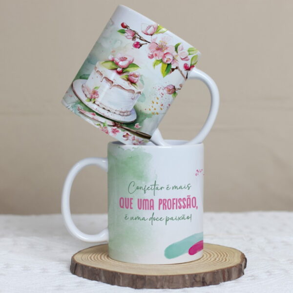 Artes Canecas Confeiteira - Png e Corel - Imagem 3