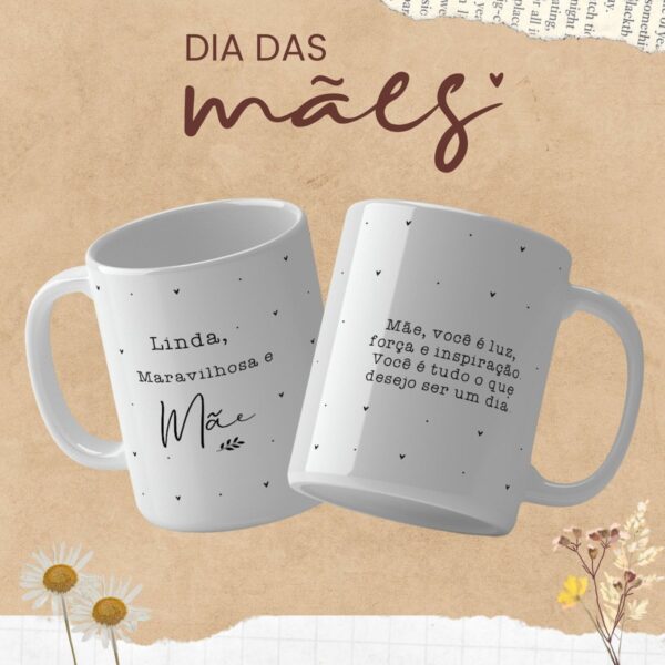 Artes Canecas Dia das Mães - Arquivo Digital - Imagem 3