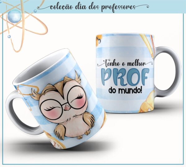 Artes Canecas Dia dos Professores Sublimação - Arquivo Digital - Imagem 2