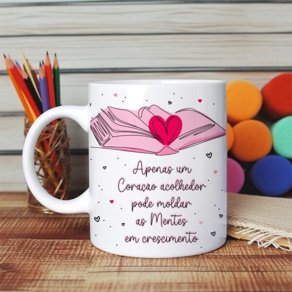 Artes Canecas Dia dos Professores Linha - Png - Imagem 3