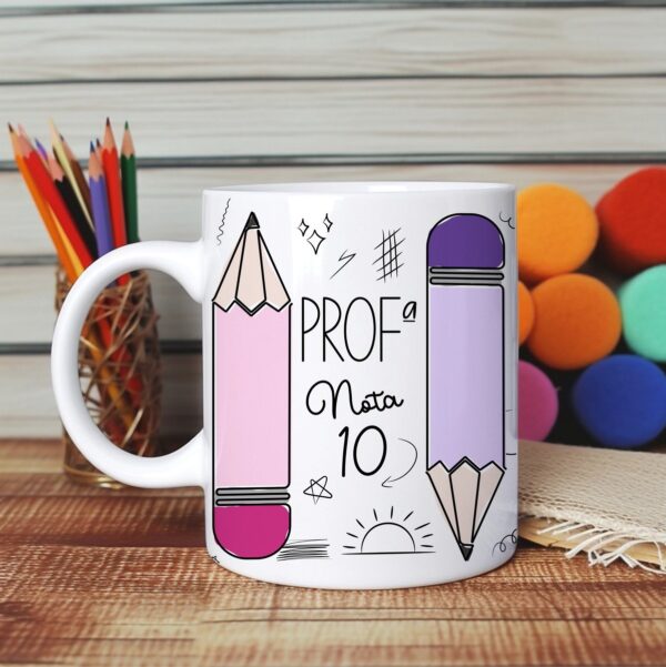 Artes Canecas Dia dos Professores Linha - Png - Imagem 4