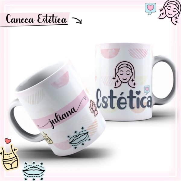 Artes Canecas Estética- Arquivo Digital - Imagem 2