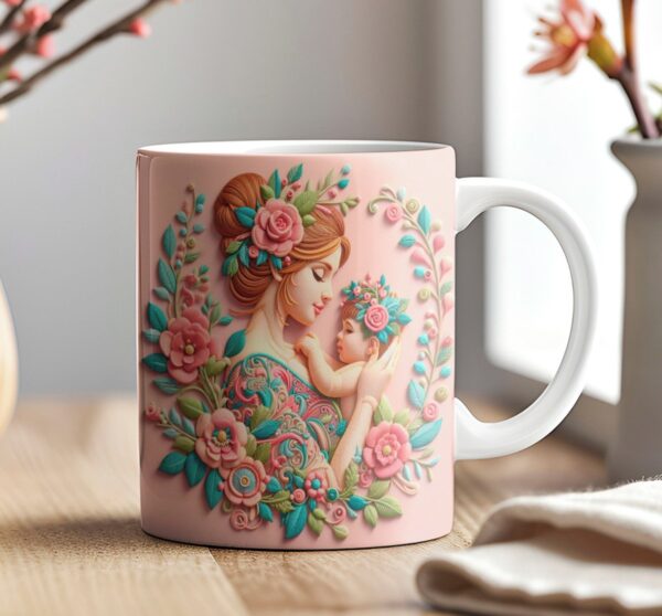 Artes Canecas Mães 3d - Png