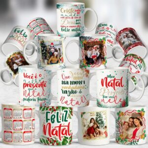 artes canecas natal 2024 png e corel arte para caneca 1