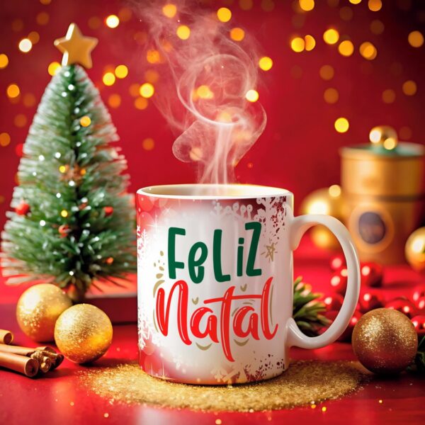 Artes Canecas Natal 2024 - Png e Corel - Imagem 2