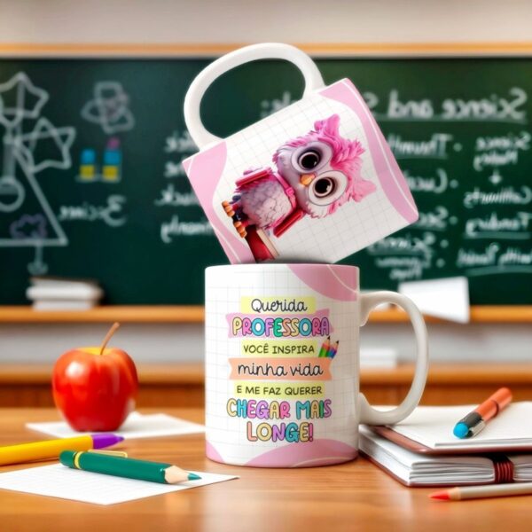 Artes Canecas Professores - Png e Corel - Imagem 3