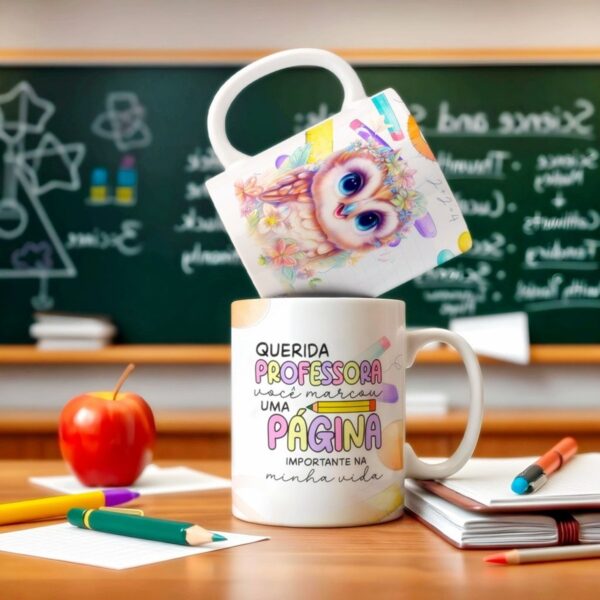 Artes Canecas Professores - Png e Corel - Imagem 4