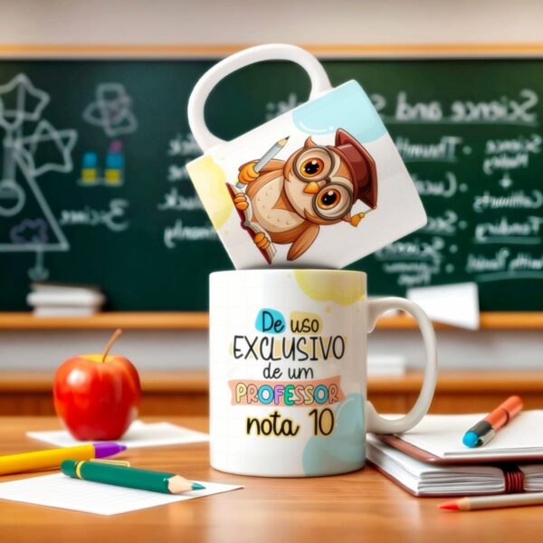 Artes Canecas Professores - Png e Corel - Imagem 2