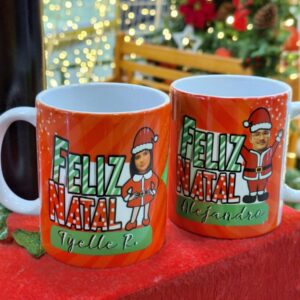 artes canecas rostos divertidos natal 2024 png arte para caneca